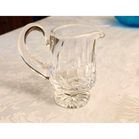 Waterford Lismore Crystal Footed Creamer - Picture 1 of 4